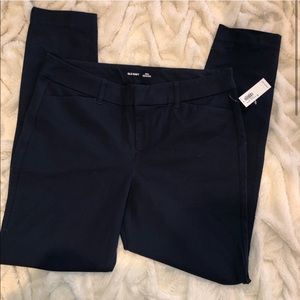 Old Navy Full Length Navy Pixie Pants